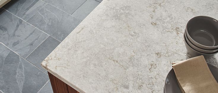 grey lagoon quartz countertops - Phoenix  Quality Custom Countertops